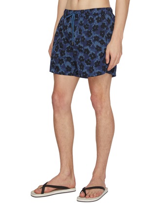 CDLP | Floral Print Elasticated Drawstring Waistband Swim Trunks