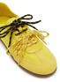 Detail View - Click To Enlarge - PEDDER RED - Petra Suede Women's Sneakers